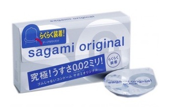 Ультратонкие презервативы Sagami Original QUICK - 6 шт. - Sagami - купить с доставкой в Курске