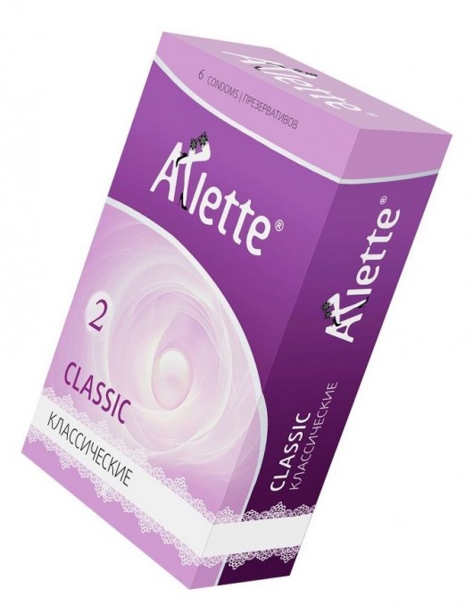 Классические презервативы Arlette Classic - 6 шт. - Arlette - купить с доставкой в Курске