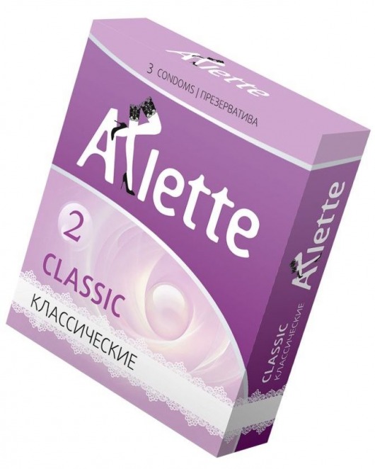 Классические презервативы Arlette Classic - 3 шт. - Arlette - купить с доставкой в Курске