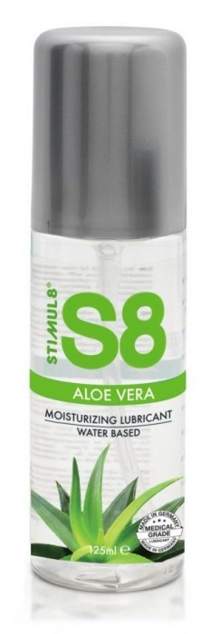 Лубрикант на водной основе S8 Aloe Vera Lube - 125 мл. - Stimul8 - купить с доставкой в Курске