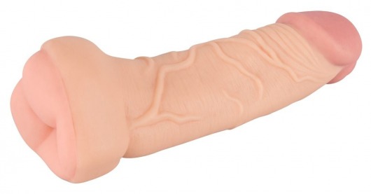 Телесная насадка-мастурбатор 2-in-1 Extension Masturbator - 21 см. - Orion - в Курске купить с доставкой