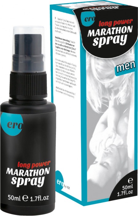 Пролонгирующий спрей для мужчин Long Power Marathon Spray - 50 мл. - Ero - купить с доставкой в Курске