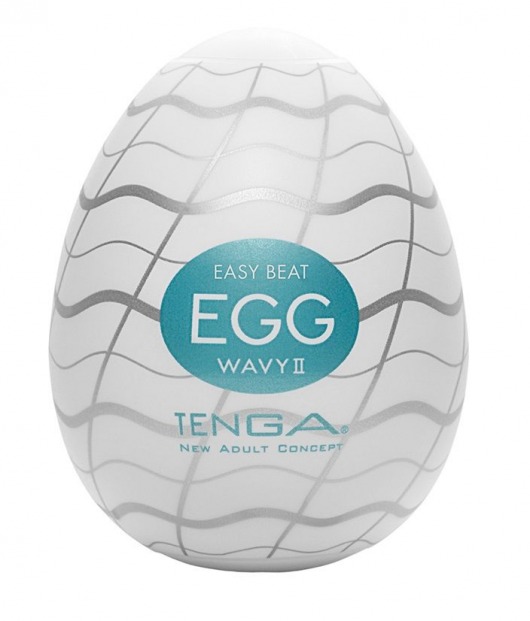 Мастурбатор-яйцо EGG Wavy II - Tenga - в Курске купить с доставкой