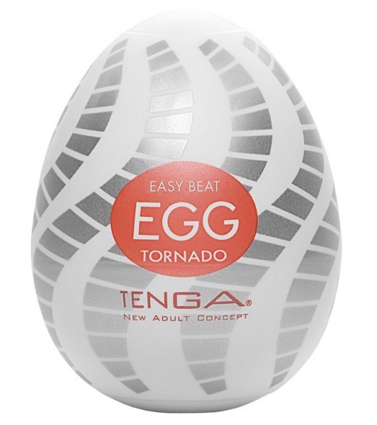 Мастурбатор-яйцо EGG Tornado - Tenga - в Курске купить с доставкой