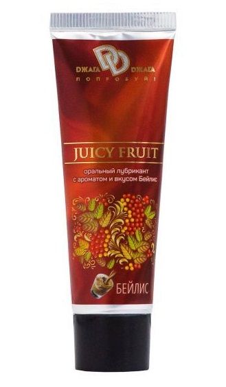 Интимный съедобный лубрикант JUICY FRUIT с ароматом  Бейлис  - 30 мл. - БиоМед - купить с доставкой в Курске