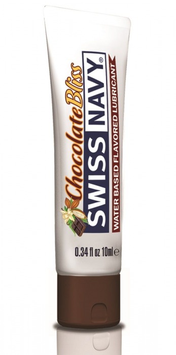 Лубрикант с ароматом шоколада Swiss Navy Chocolate Bliss Lube - 10 мл. - Swiss navy - купить с доставкой в Курске