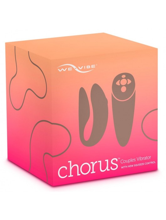 Розовый вибратор для пар We-Vibe Chorus - We-vibe