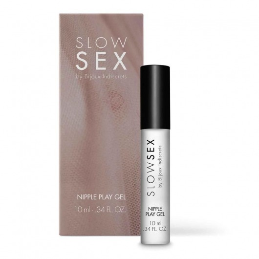 Возбуждающий гель для сосков Slow Sex Nipple Play Gel - 10 мл. - Bijoux Indiscrets - купить с доставкой в Курске