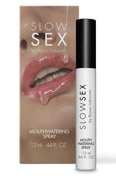 Спрей для усиления слюноотделения Slow Sex Mouthwatering Spray - 13 мл. - Bijoux Indiscrets - купить с доставкой в Курске