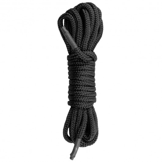 Черная веревка для бондажа Easytoys Bondage Rope - 5 м. - Easy toys - купить с доставкой в Курске