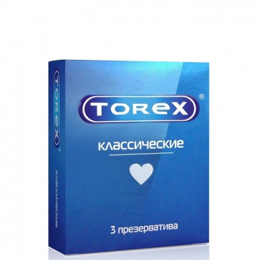 Гладкие презервативы Torex  Классические  - 3 шт. - Torex - купить с доставкой в Курске