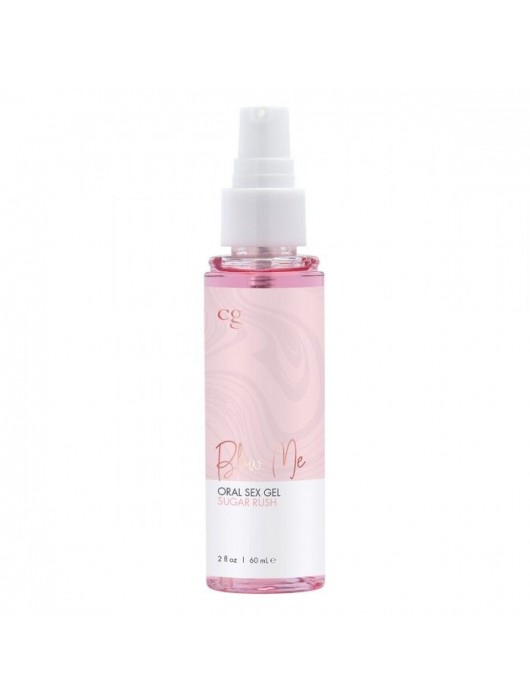 Гель для орального секса Sugar Rush с ароматом сладкой ваты - 60 мл. - CG - купить с доставкой в Курске