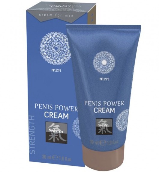 Возбуждающий крем для мужчин Penis Power Cream - 30 мл. - Shiatsu - купить с доставкой в Курске