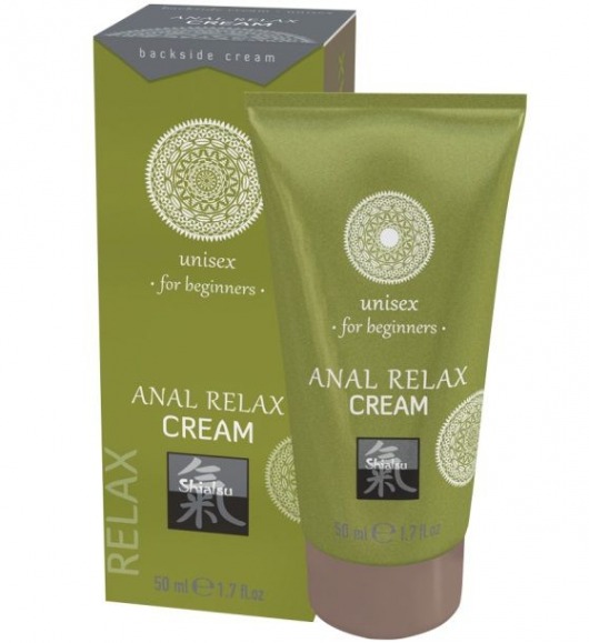 Анальный крем Anal Relax Cream - 50 мл. - Shiatsu - купить с доставкой в Курске