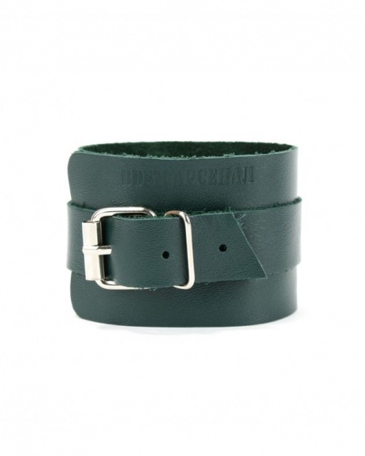 Наручники изумрудного цвета Ladys Arsenal - БДСМ Арсенал - купить с доставкой в Курске