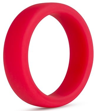 Красное эрекционное кольцо Silicone Go Pro Cock Ring - Blush Novelties - в Курске купить с доставкой