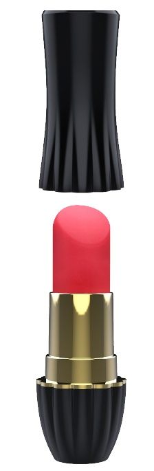 Клиторальный стимулятор-помада LIPSTICK - 9,3 см. - Dream Toys - купить с доставкой в Курске