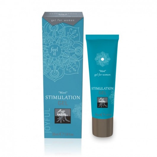 Возбуждающий интимный гель STIMULATION GEL Mint - 30 мл. - Shiatsu - купить с доставкой в Курске