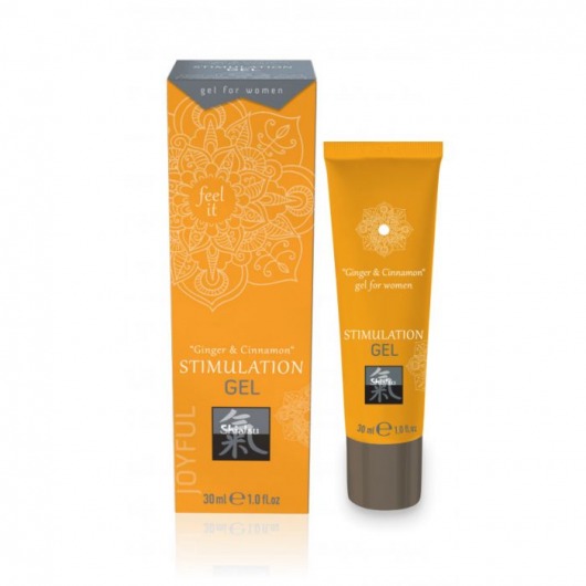 Возбуждающий интимный гель STIMULATION GEL Ginger   Cinnamon - 30 мл. - Shiatsu - купить с доставкой в Курске