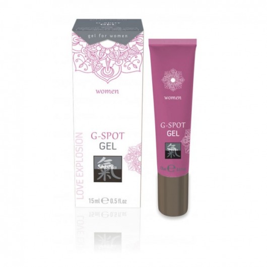 Возбуждающий интимный гель G-SPOT GEL - 15 мл. - Shiatsu - купить с доставкой в Курске