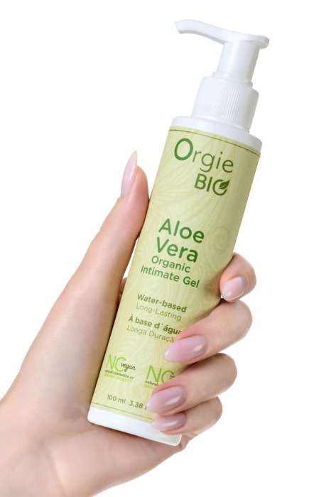 Органический интимный гель ORGIE Bio Aloe Vera с экстрактом алоэ вера - 100 мл. - ORGIE - купить с доставкой в Курске