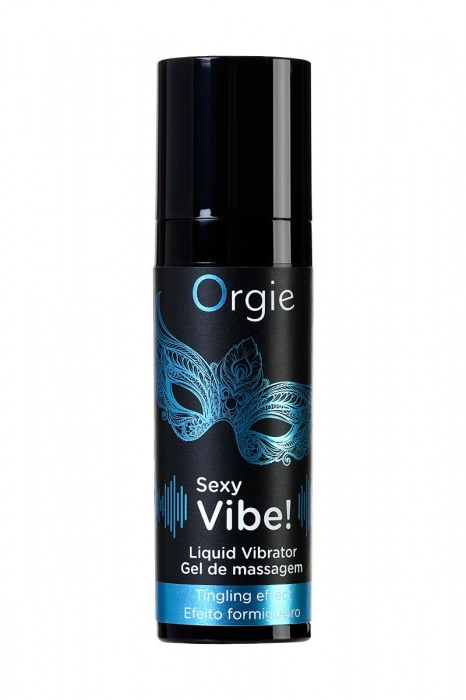 Гель для массажа ORGIE Sexy Vibe Liquid Vibrator с эффектом вибрации - 15 мл. - ORGIE - купить с доставкой в Курске