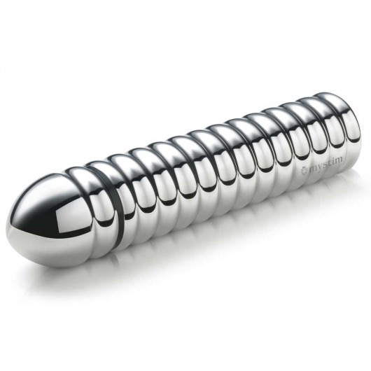 Рельефный фаллос для интенсивного электросекса Groovey George - 20 см. - MyStim - купить с доставкой в Курске