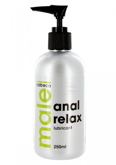Анальный лубрикант MALE Cobeco Anal Relax Lubricant - 250 мл. - Cobeco - купить с доставкой в Курске