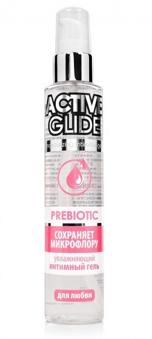 Увлажняющий интимный гель Active Glide Prebiotic - 100 гр. - Биоритм - купить с доставкой в Курске