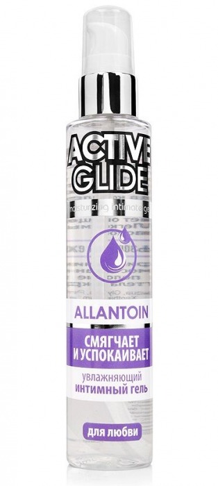 Увлажняющий интимный гель Active Glide Allantoin - 100 гр. - Биоритм - купить с доставкой в Курске