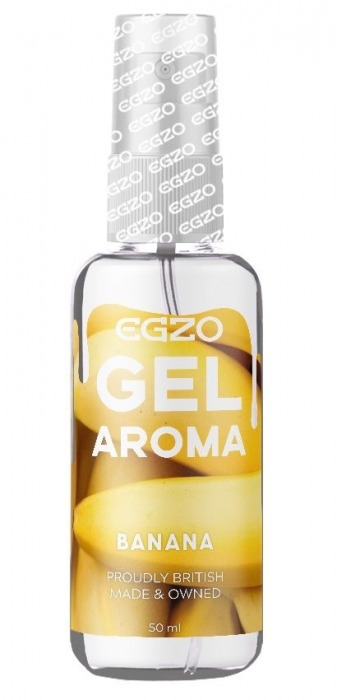 Интимный лубрикант EGZO AROMA с ароматом банана - 50 мл. - EGZO - купить с доставкой в Курске