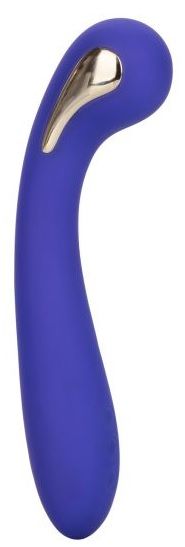 Фиолетовый вибромассажер с электростимуляцией Intimate Estim Petite G Wand - 19 см. - California Exotic Novelties - купить с доставкой в Курске