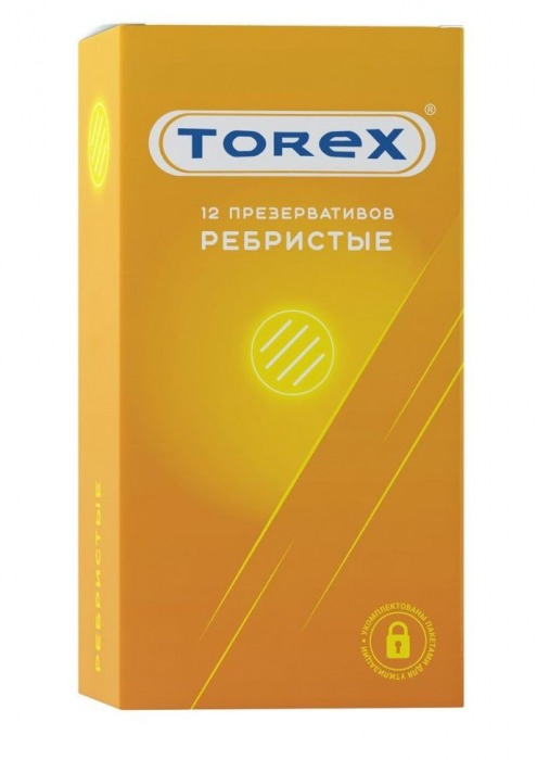 Текстурированные презервативы Torex  Ребристые  - 12 шт. - Torex - купить с доставкой в Курске