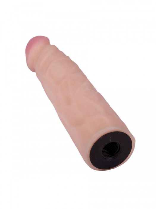 Пояс-трусики с насадкой Soft-Prince - 18,5 см. - LOVETOY (А-Полимер) - купить с доставкой в Курске