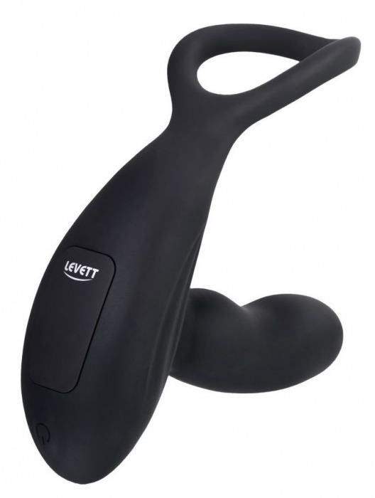 Черный стимулятор простаты Maud с вибрацией - Levett - в Курске купить с доставкой