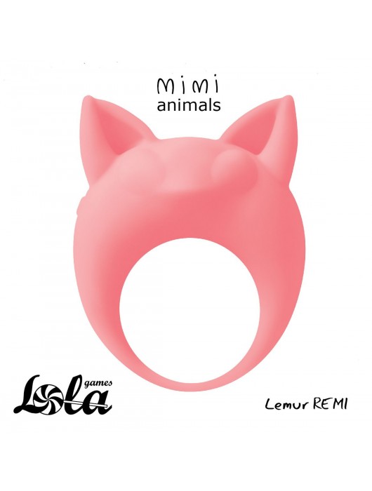 Оранжевое эрекционное кольцо Lemur Remi - Lola Games - в Курске купить с доставкой