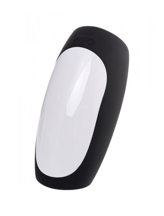 Черно-белый перезаряжаемый мастурбатор Erotist Hailstorm - Erotist Adult Toys - в Курске купить с доставкой