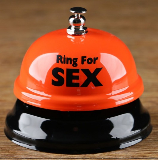 Настольный звонок RING FOR SEX - Сима-Ленд - купить с доставкой в Курске