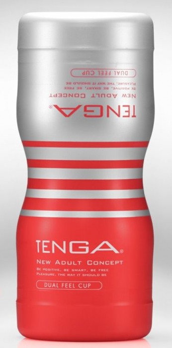 Мастурбатор TENGA Dual Sensation Cup - Tenga - в Курске купить с доставкой