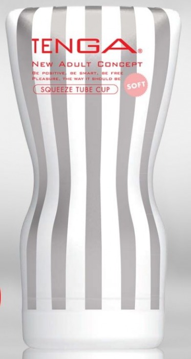 Мастурбатор TENGA Squeeze Tube Cup Soft - Tenga - в Курске купить с доставкой