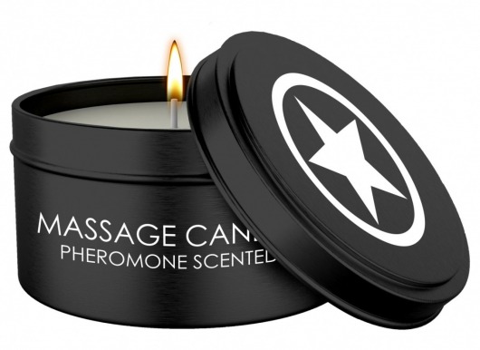 Массажная свеча с феромонами Massage Candle Pheromone Scented - Shots Media BV - купить с доставкой в Курске