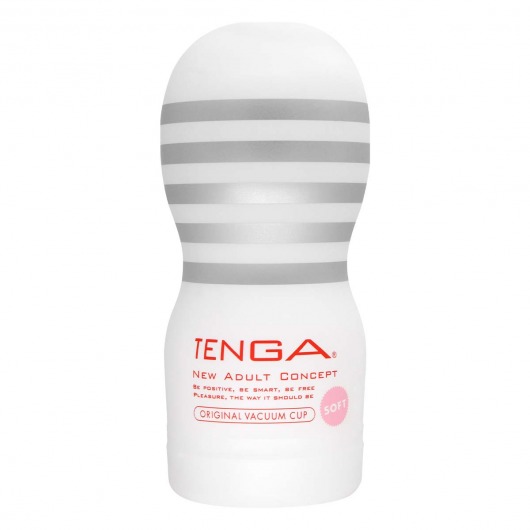 Мастурбатор TENGA Original Vacuum Cup Soft - Tenga - в Курске купить с доставкой