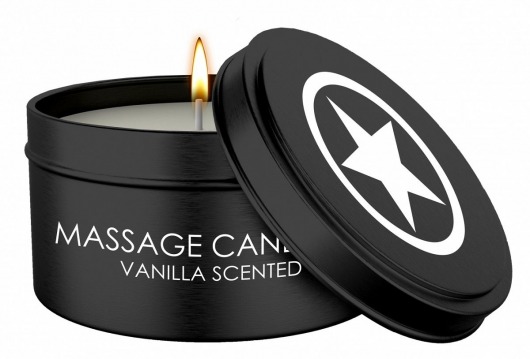 Массажная свеча с ароматом ванили Massage Candle - Shots Media BV - купить с доставкой в Курске