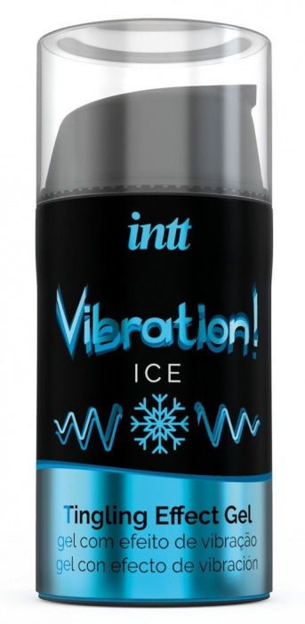 Жидкий интимный гель с эффектом вибрации Vibration! Ice - 15 мл. - INTT - купить с доставкой в Курске