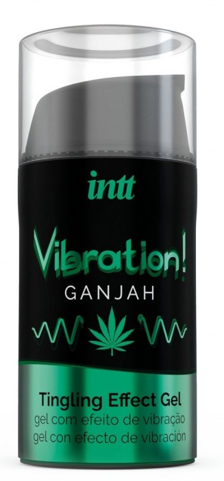 Жидкий интимный гель с эффектом вибрации Vibration! Ganjah - 15 мл. - INTT - купить с доставкой в Курске