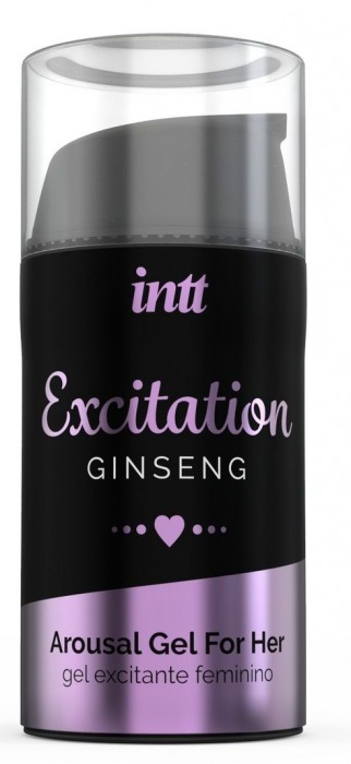 Женский возбуждающий интимный гель Excitation Ginseng - 15 мл. - INTT - купить с доставкой в Курске