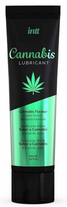 Интимный гель на водной основе Cannabis Lubricant - 100 мл. - INTT - купить с доставкой в Курске