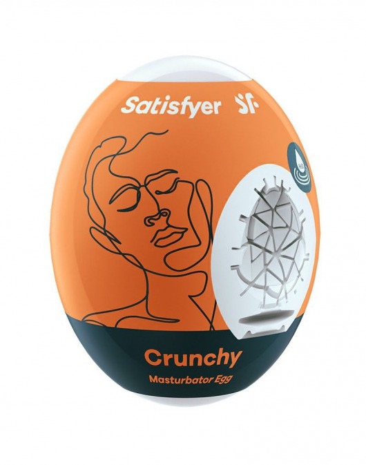 Мастурбатор-яйцо Satisfyer Crunchy Mini Masturbator - Satisfyer - в Курске купить с доставкой