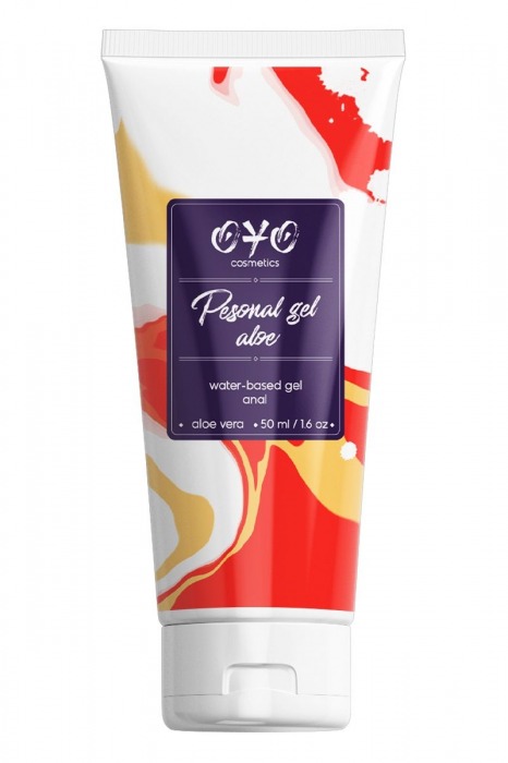 Анальная смазка на водной основе OYO Personal Gel Aloe - 50 мл. - OYO - купить с доставкой в Курске