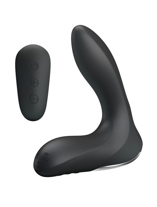 Массажер простаты Nasreddin с функцией расширения и пультом ДУ - 13,5 см. - Baile - в Курске купить с доставкой